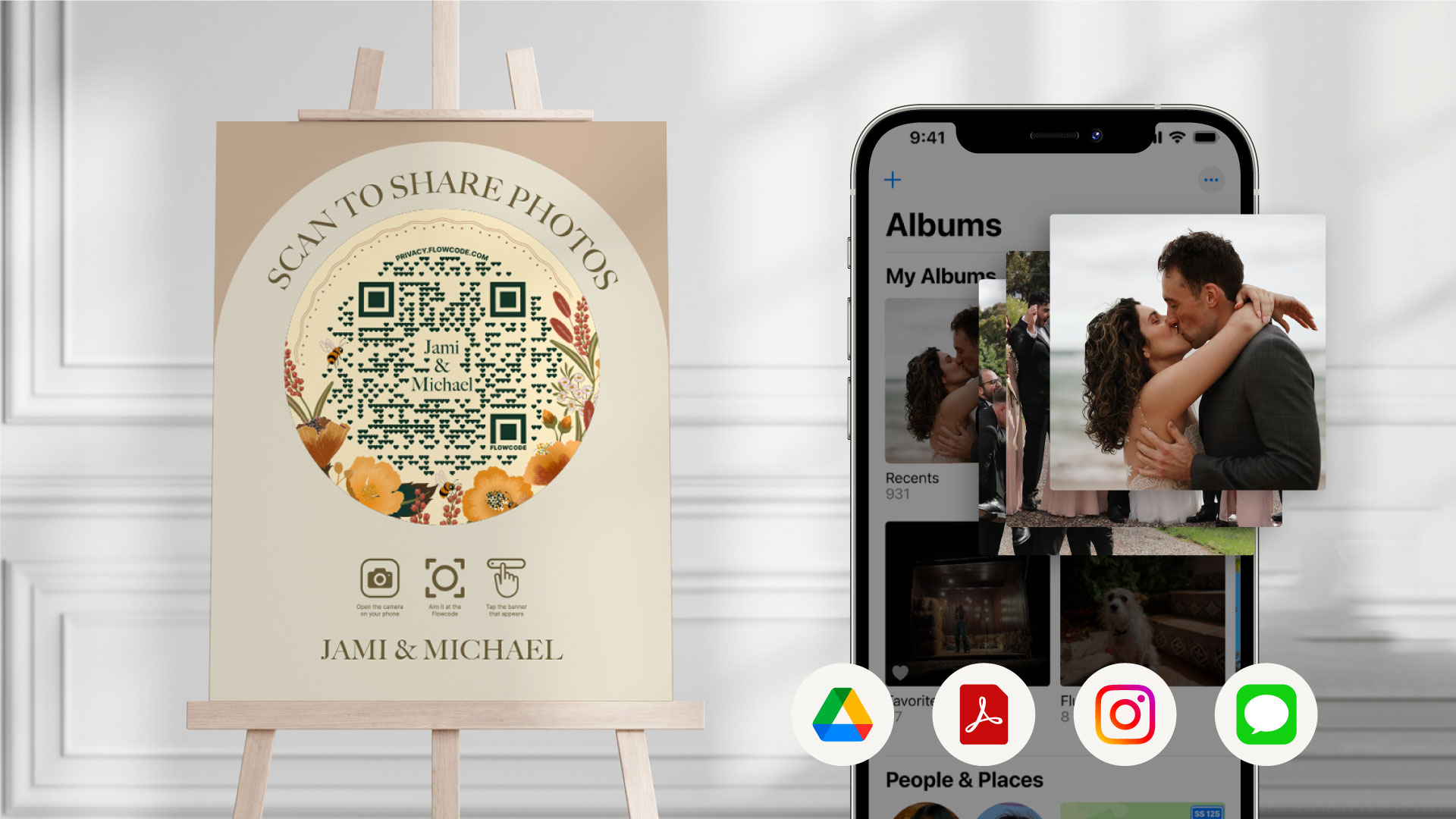 Collecting Wedding Photos Made Easy With QR Codes